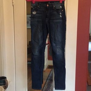 High rise seven jeans